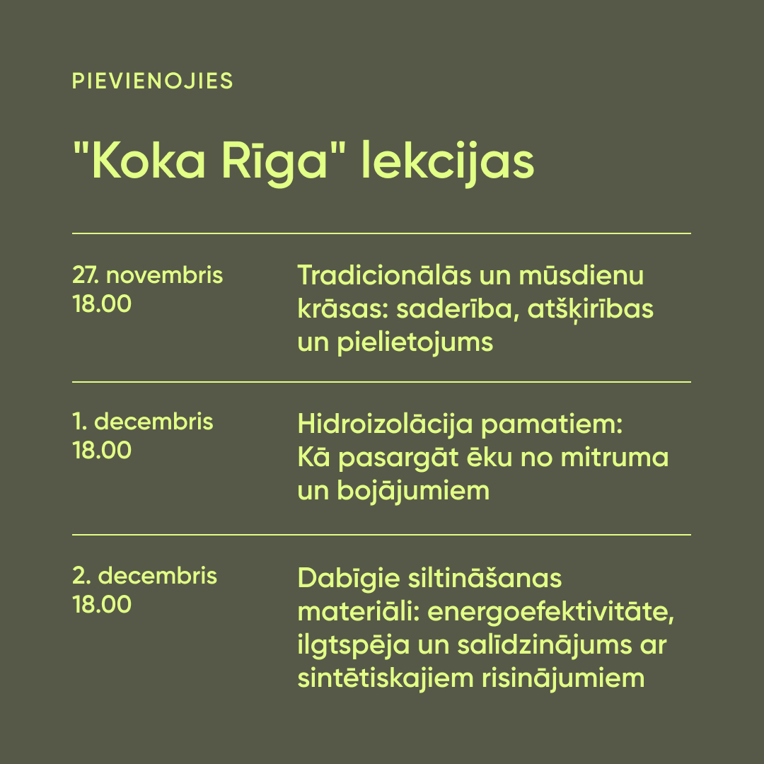 Koka Rīga lekcija